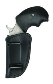 Made in USA "Mini" Homeland Concealment Belt Slide Holster with Removable Clip
