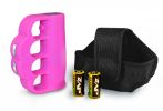 950,000 volt ZAP BLAST KNUCKLE stun gun w/holster & batteries