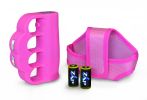 950,000 volt ZAP BLAST KNUCKLE stun gun w/holster & batteries