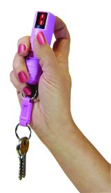 1/2 oz. Pepper Spray w/PINK hard case & quick release key ring