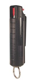 1/2 oz. Pepper Spray w/hard case & key ring - Black