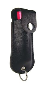 1/2 oz. Pepper Spray w/BLACK soft case & key ring