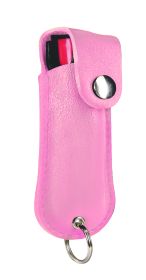 1/2 oz. Pepper Spray w/hard case & key ring - Pink