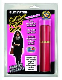 3/4 oz. Lipstick Pepper Spray - Red