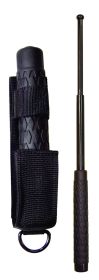Expandable Baton w/Sheath & Rubber Handle - 21"