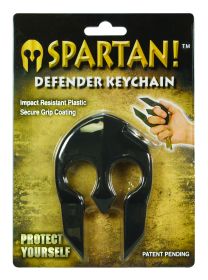 Spartan Self Defense Key Chain- Black