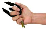 Spartan Self Defense Key Chain- Black