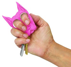 Spike Self Defense Key Chain- Pink