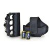 950,000 volt ZAP BLAST KNUCKLE EXTREME stun gun w/holster & batteries