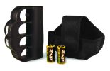 950,000 volt ZAP BLAST KNUCKLE stun gun w/holster & batteries