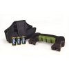 1.2 Million volt ZAP DOUBLE TROUBLE stun gun w/holster & batteries