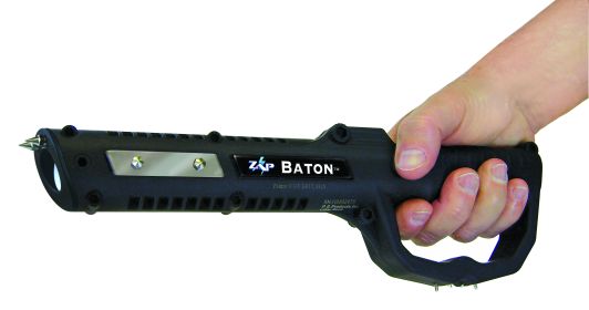 1,000,000 volt ZAP Stun Baton w/ Bright LED Flashlight & Nylon Holster
