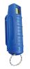 1/2 oz. BLUE HEAT Pepper Spray w/BLUE hard case & key ring