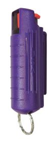 1/2 oz. Pepper Spray w/hard case & key ring - Purple
