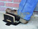 Boot Brush w/scraper
